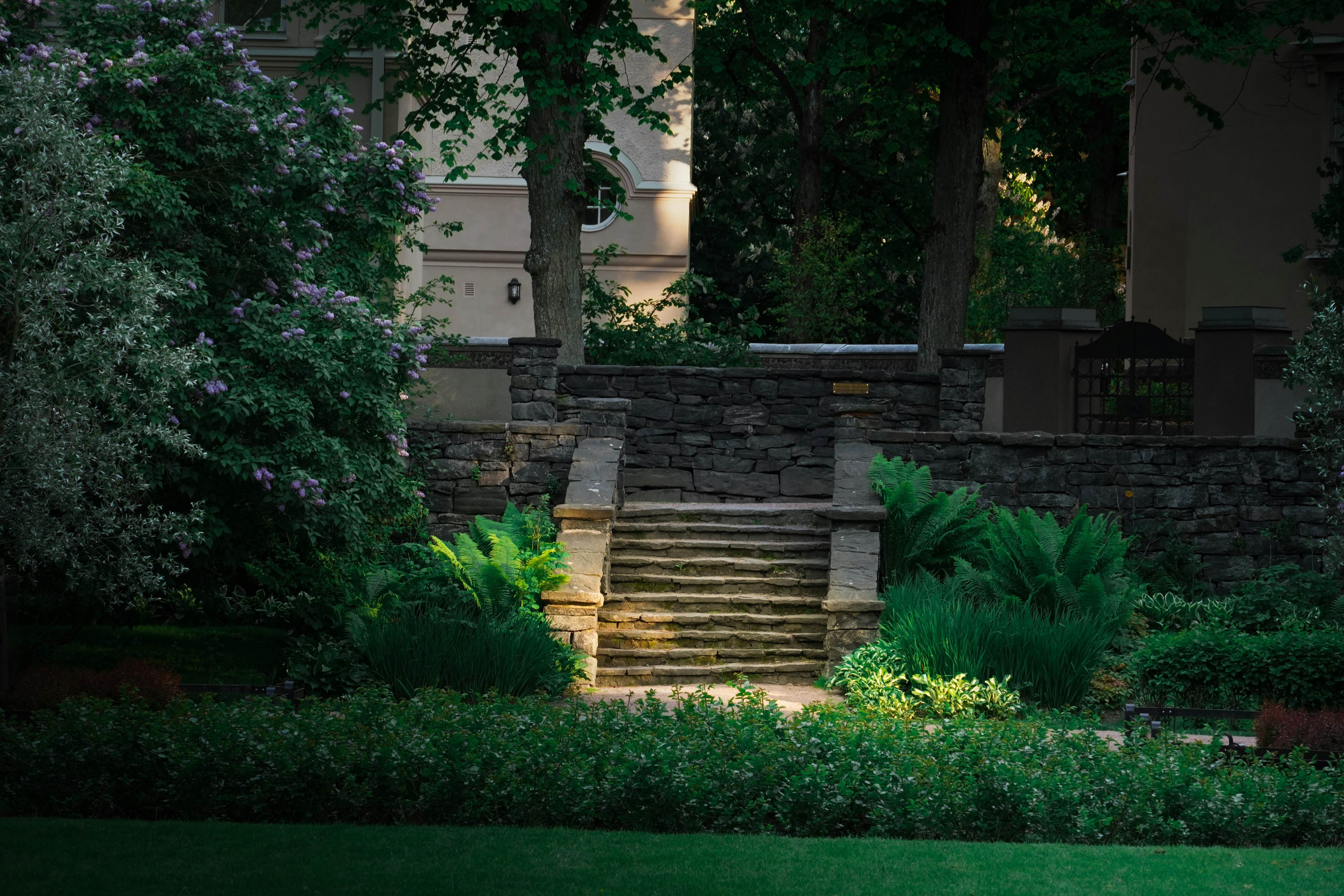 Jardin urbain végétalisé et optimisé